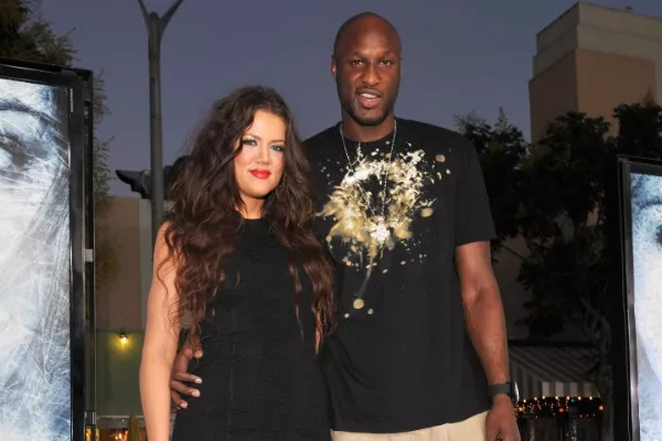 Lamar Odom and Khloe Kardashian
