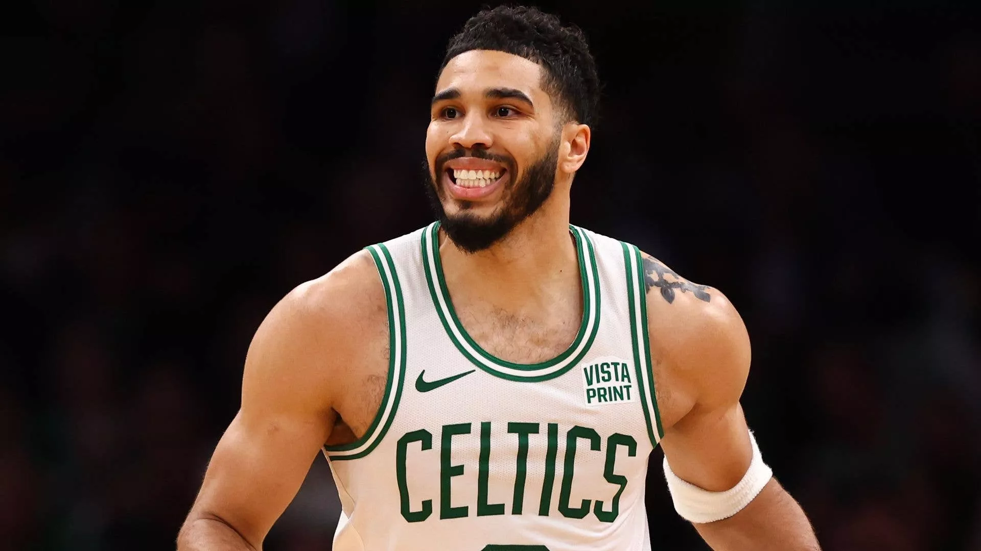 Jayson Tatum and Ella Mai