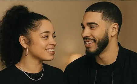 Jayson Tatum and Ella Mai