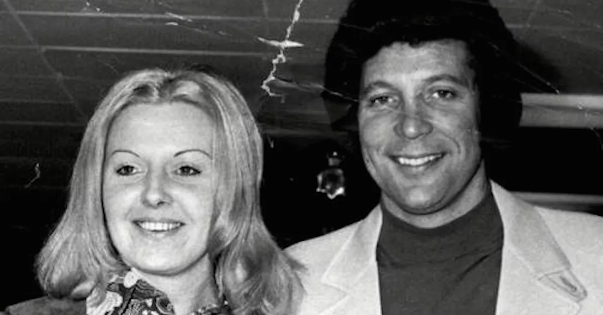 Tom Jones and Melina Trenchard