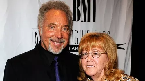 Tom Jones and Melinda Trenchard