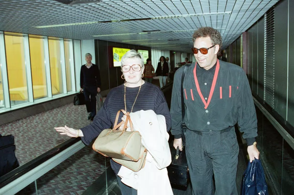 Tom Jones and Melinda Trenchard