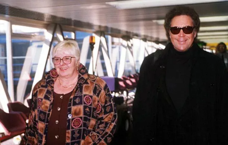 Tom Jones and Melinda Trenchard