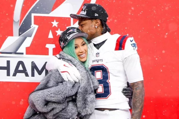Cardi B and Stefon Diggs