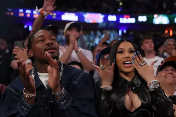 Cardi B and Stefon Diggs