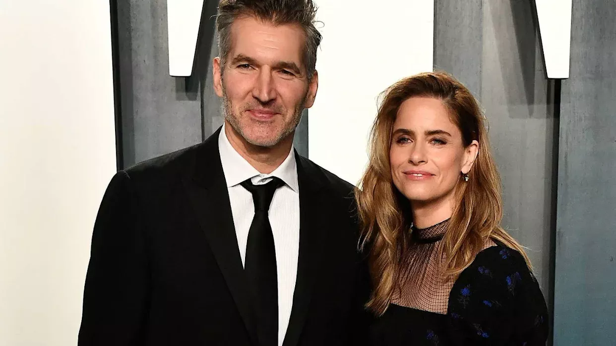 Amanda  Peet and David Banioff
