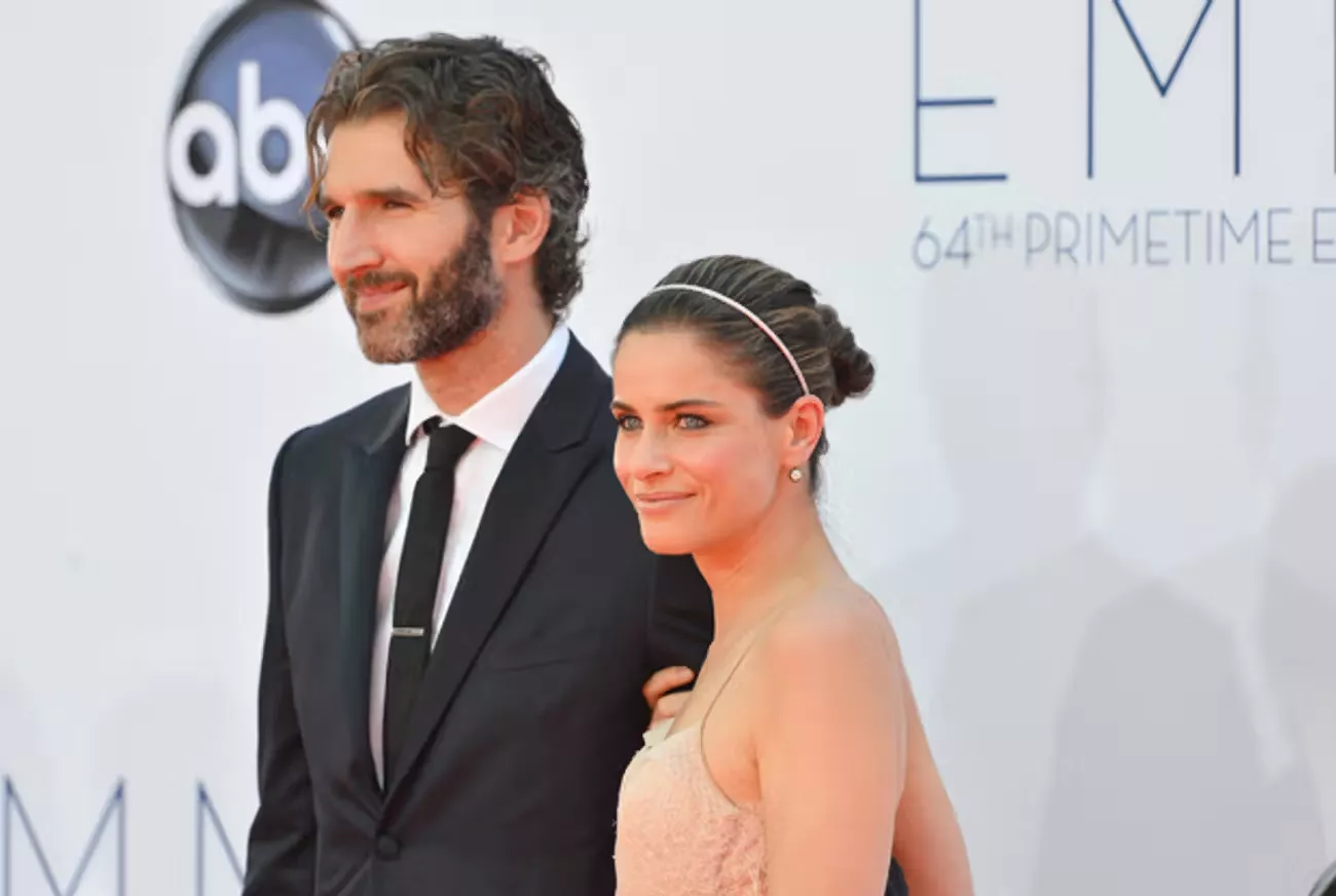 Amanda Peet and David Benioff