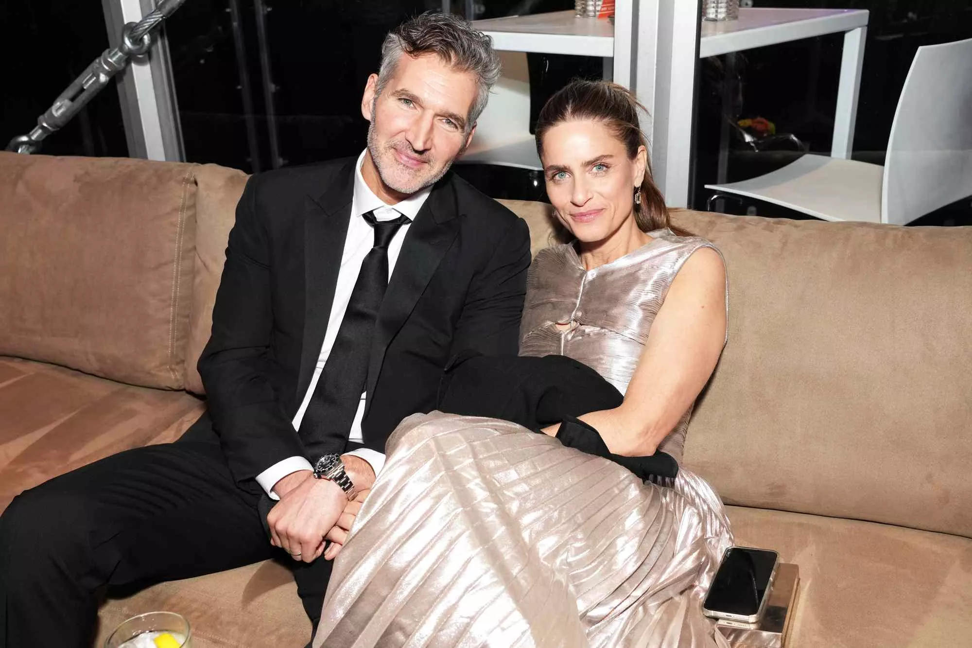 Amanda Peet and David Benioff
