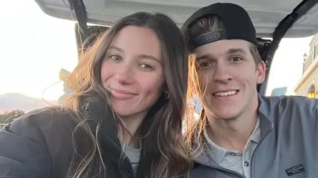 Austin Reaves and Jenna Barber