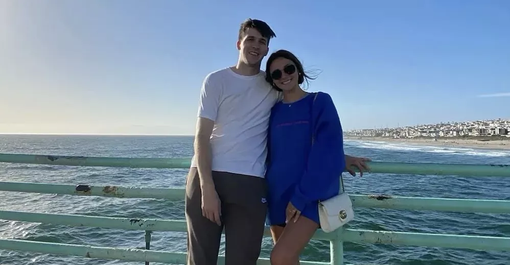 Austin Reaves and Jenna Barber