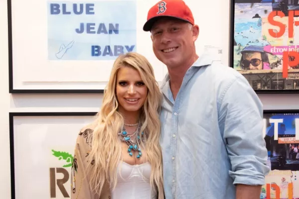 Jessica Simpson and Eric Johnson