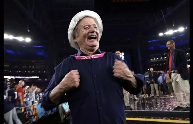 Bill Murray supports son Luke Murray