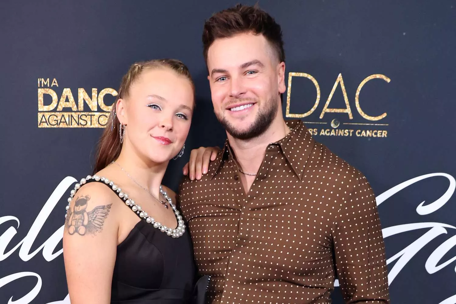 JoJo Siwa and Chris Hughes