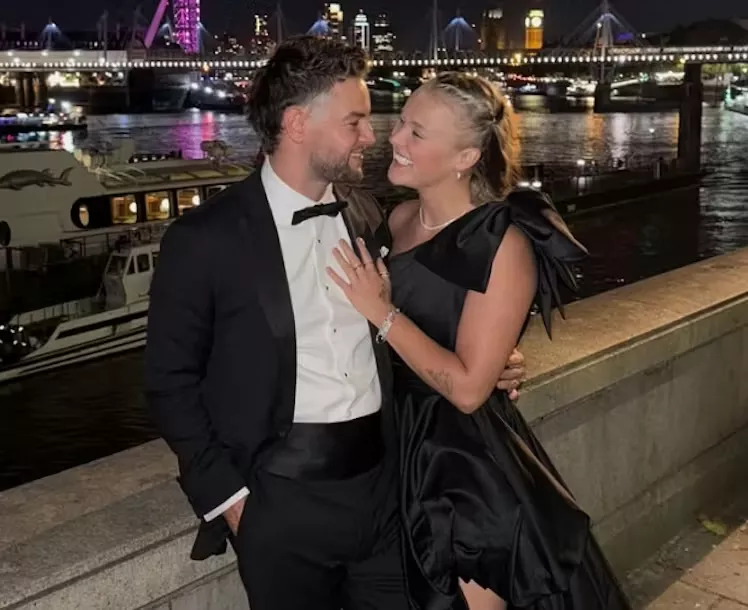 JoJo Siwa and Chris Hughes