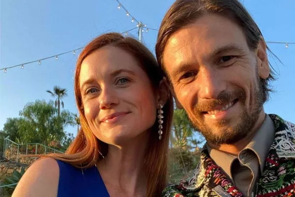 Bonnie Wright and Andrew Lococo