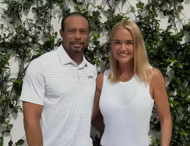 Tiger Woods and Vanessa Trump