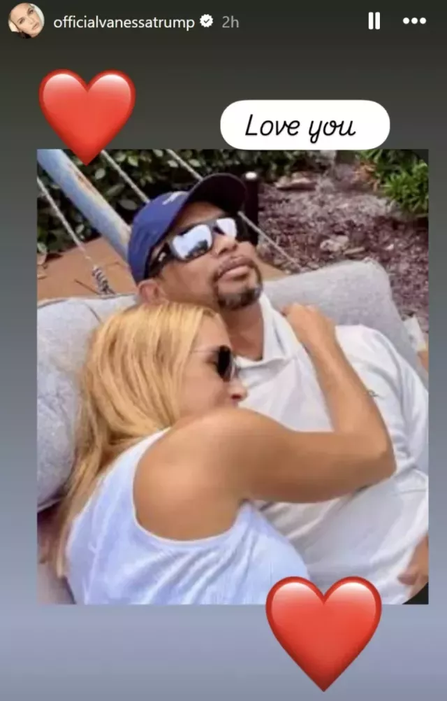 Vanessa Trump and Tiger Woods