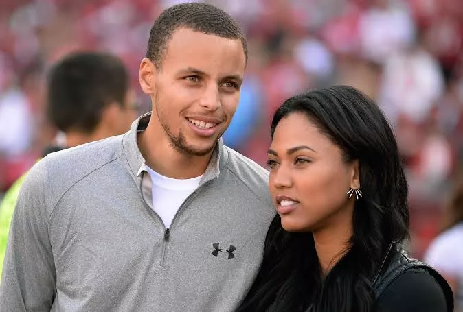 Stephen Curry and Ayesha Curry