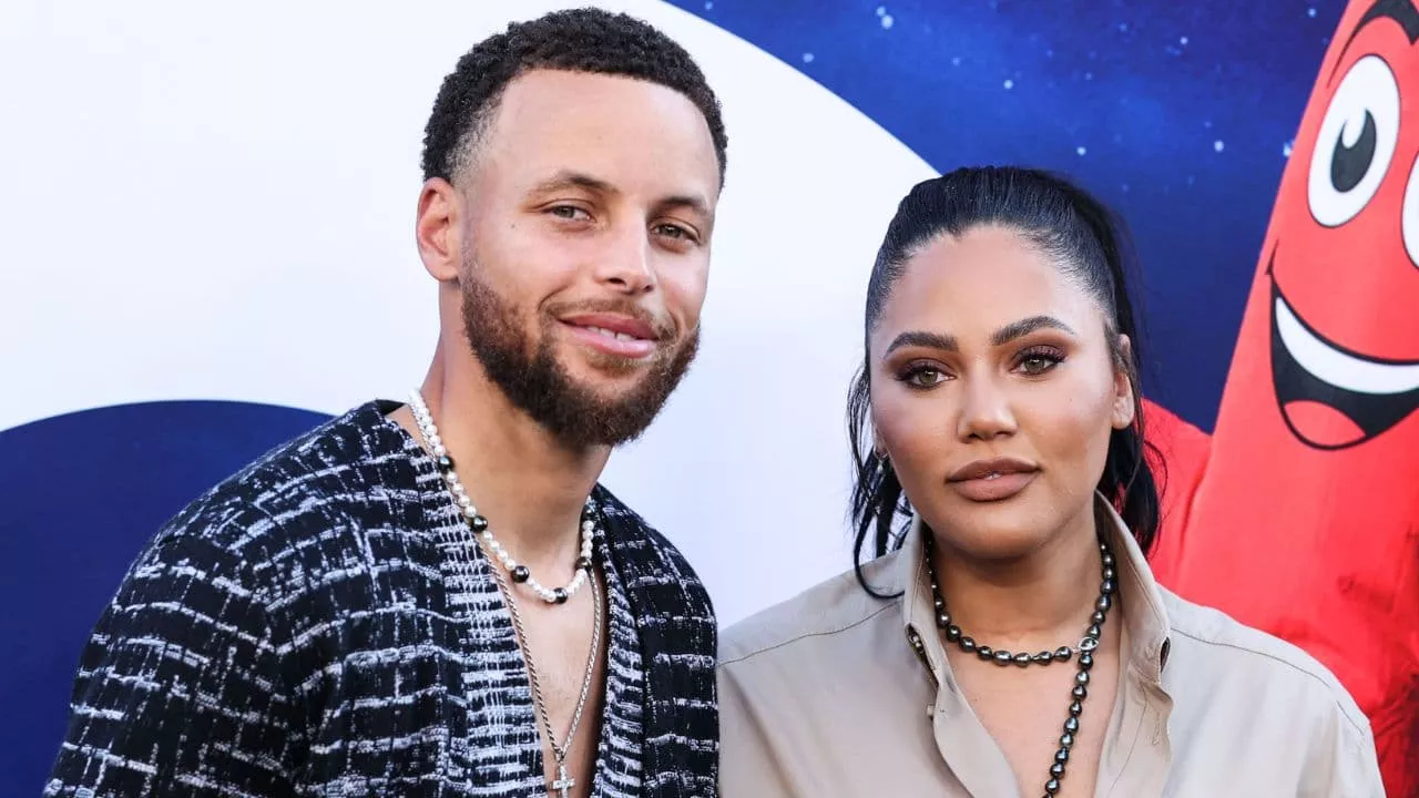 Stephen Curry and Ayesha Curry