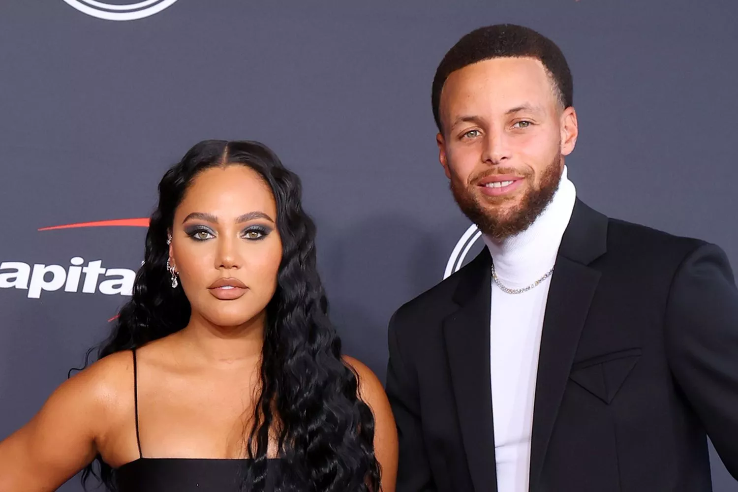 Stephen Curry and Ayesha Curry