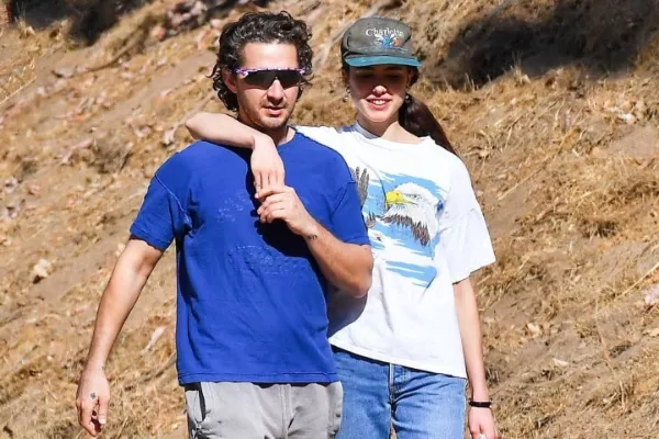 Margaret Qualley and Shia LaBeouf