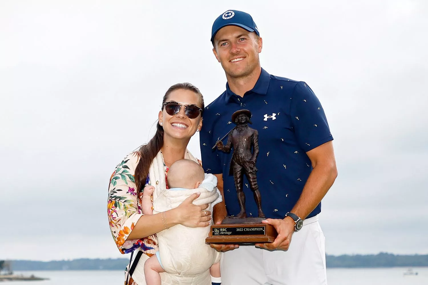 Jordan Spieth and wife, Annie Verret