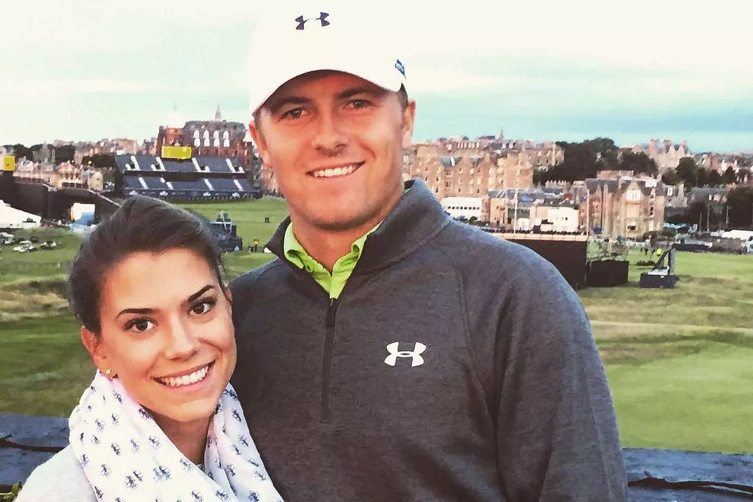 Annie Verret and Jordan Spieth