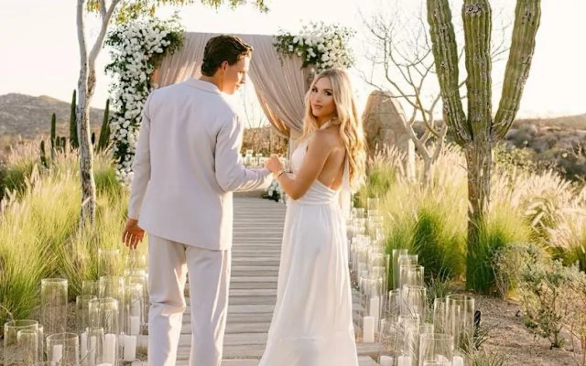 Gracie Hunt and Derek Green