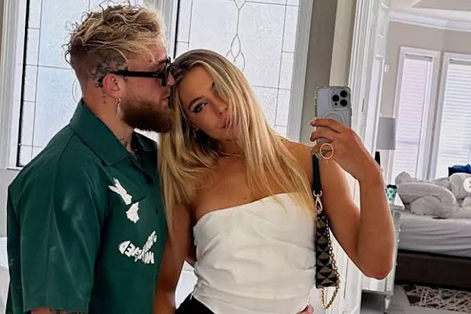 Jake Paul and Jutta Leerdam