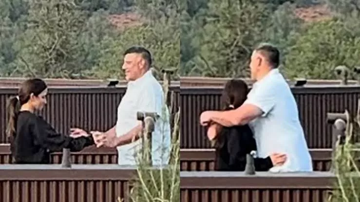 Mike Vrabel and Dianna Russini 