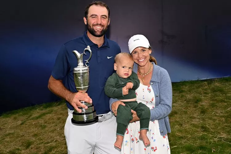 Scottie Scheffler and Meredith Scudder