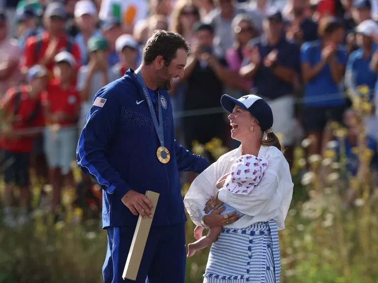 Scottie Scheffler and Meredith Scudder