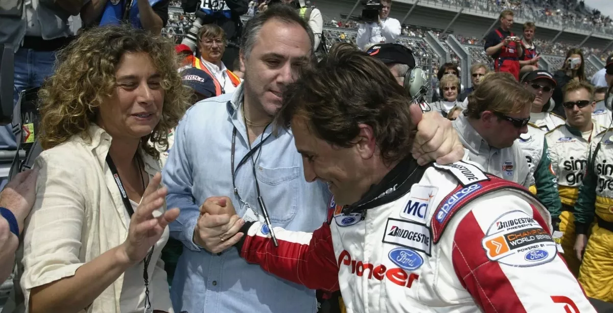 Alex Zanardi and Daniela