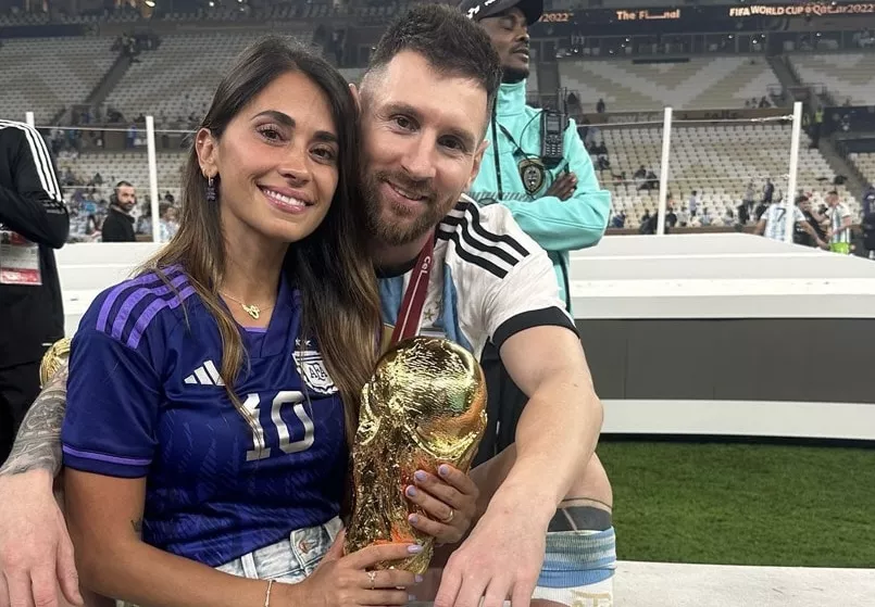 Lionel Messi Antonella Roccuzzo