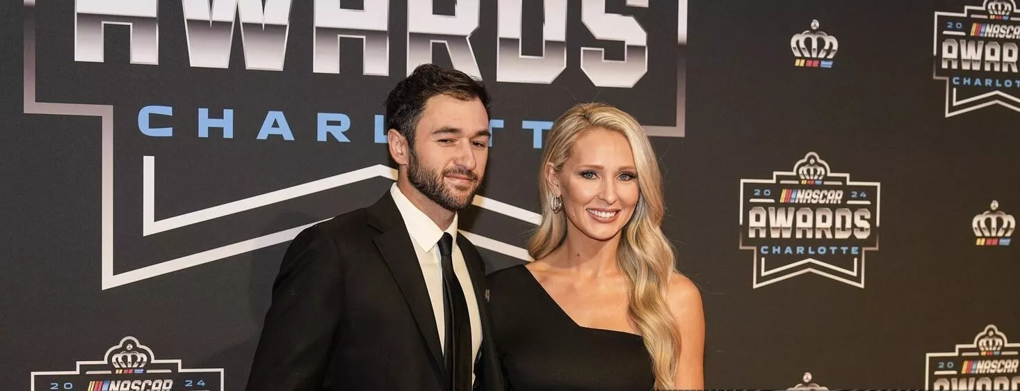 Chase Elliott and Ashley Anderson