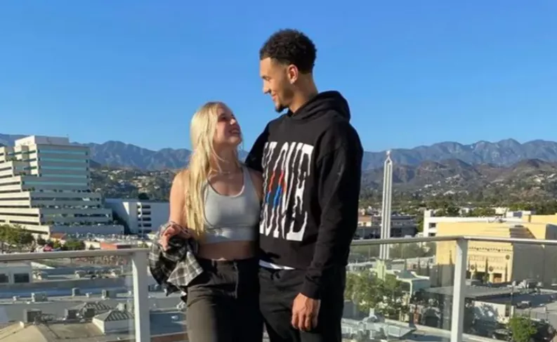Jalen Suggs and Hailey Van Lith