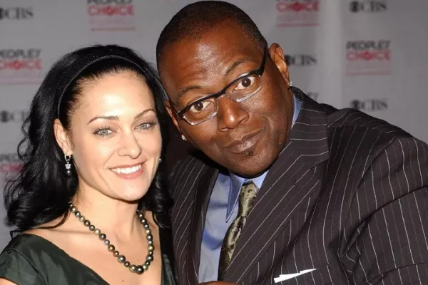 Randy Jackson and Erika Riker