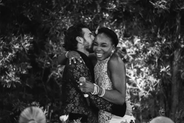 Venus Williams and Andrea Preti