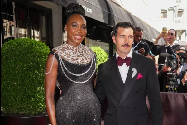 Venus Williams and Andrea Preti