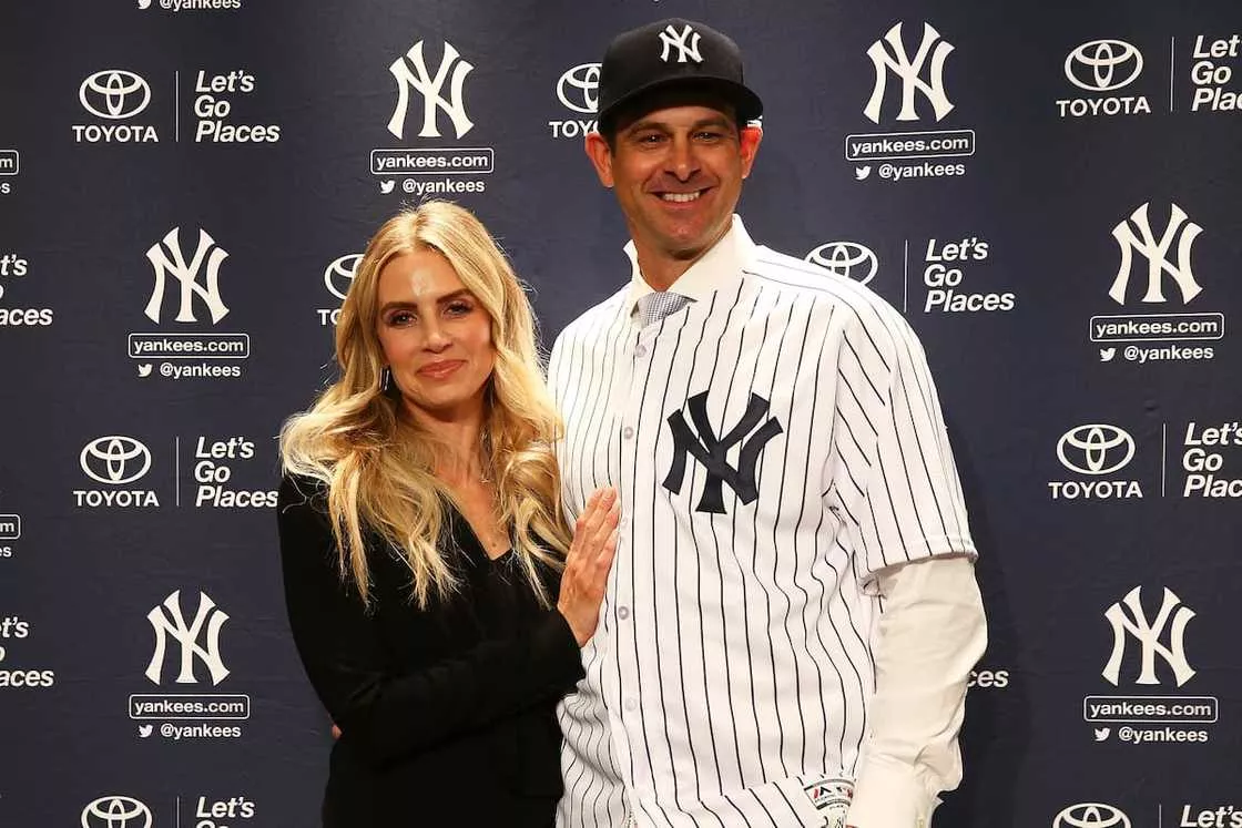 Aaron Boone and Laura Cover