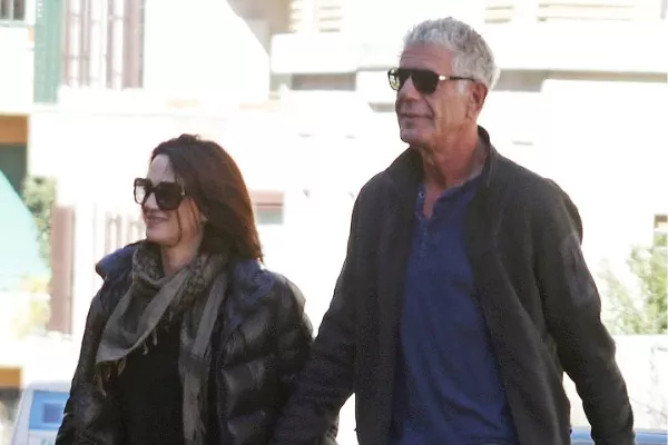 Anthony Bourdain and Asia Argento