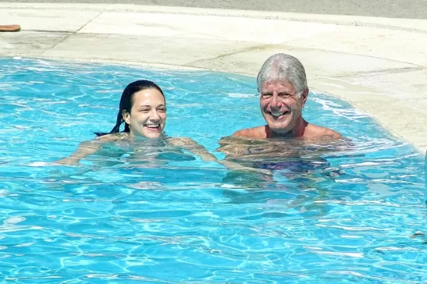 Anthony Bourdain and Asia Argento