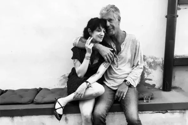 Anthony Bourdain and Asia Argento