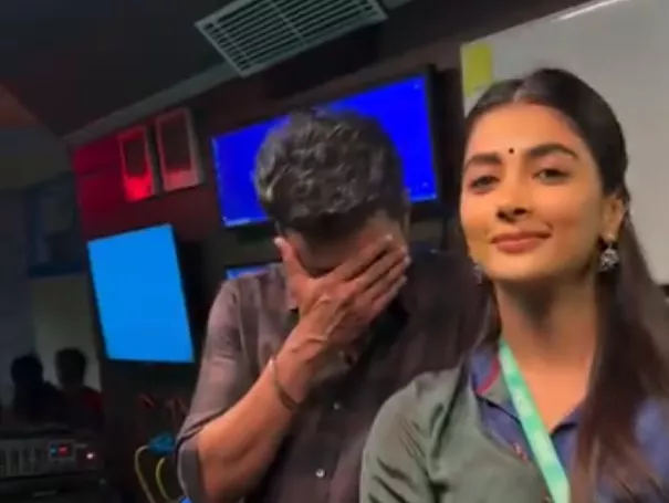 Pooja Hegde and Thalapathy Vijay