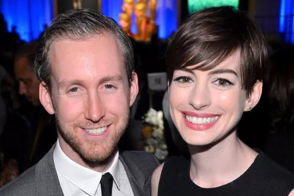 Adam Shulman and Anne Hathaway