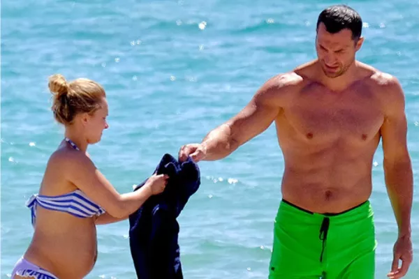 Hayden Panettiere and Wladimir Klitschko