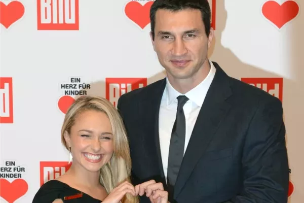 Hayden Panettiere and Wladimir Klitschko