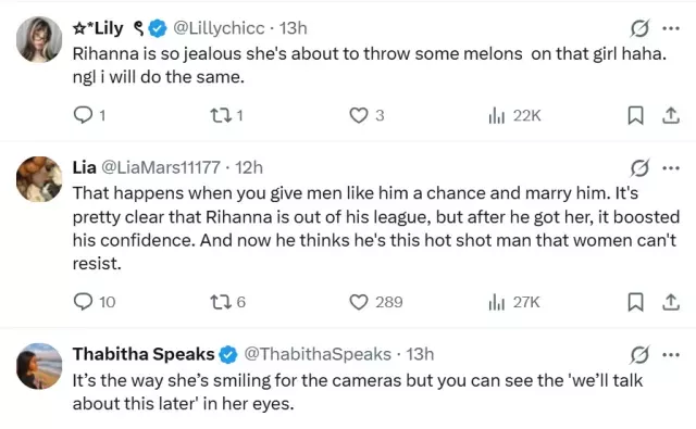 Comments on Rihanna