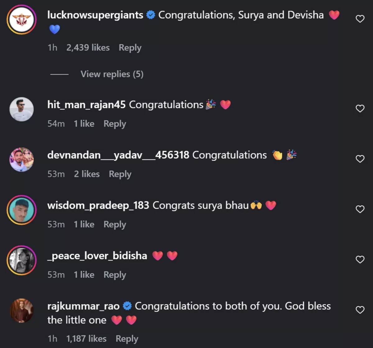 comments