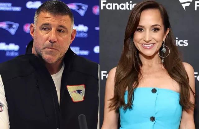 Mike Vrabel and Dianna Russini 